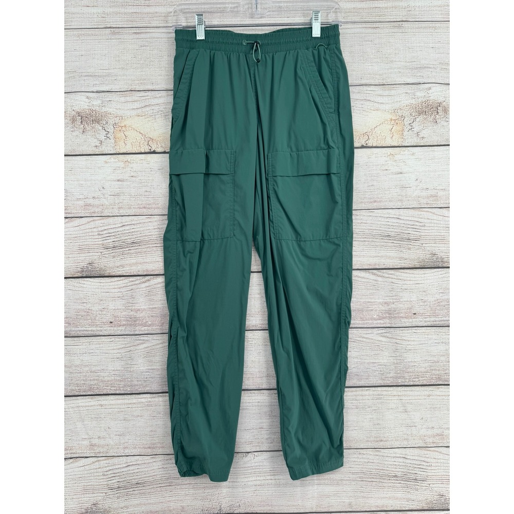REI Co-op Trailmade Cargo Jogger Pants Womens Small Green Hiking Outdoor Utility
